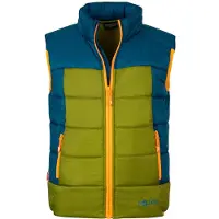 TROLLKIDS - Kid's Hardanger Vest - Chaleco de fibra sintética size 116, oliva