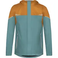 Normani Chaqueta de montaña 'Sointula' azul / naranja oscuro