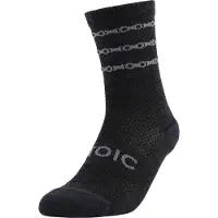 Stoic - Merino Gravel Socks - Calcetines de ciclismo size 36-38, negro