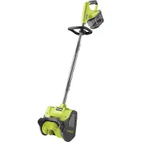 Ryobi Cepillo quitanieves eléctrico ONE+, modelo RY18ST25A-0, 18 voltios (verde/, sin batería ni cargador)