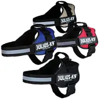 Julius-K9 Power Arnés - 2XL - Negro