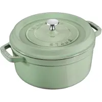 Staub Cazuela Redonda De Hierro Fundido Hierro 5.2l