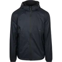 Superdry para hombre. M5012101A Chaqueta cortavientos con capucha y logotipo marino (XXL), Casual, Nylon, Sostenible, outlet 2026.