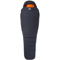 Mountain Equipment - Glacier 700 - Saco de dormir de plumas size Regular - Body Size: 185 cm, obsidian