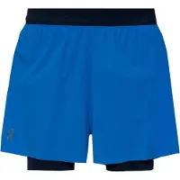 ON - Women's 3 Performance 2/1 Shorts - Pantalones cortos de running size S, azul