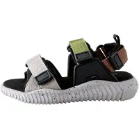 Next Zapatos abiertos 'Utility' marrón / gris / verde
