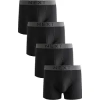 Next Calzoncillo boxer gris oscuro / negro