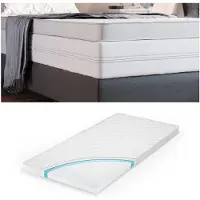 VitaliSpa Protector de colchón Blanco 200 x 90 cm Pur 340 Topper, Model 12690