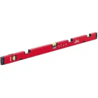 Laserliner DR90G, nivel de referencia, 900 metros, color negro y rojo, precisión de 0,5 mm/m, material: aluminio, longitud: 900 mm