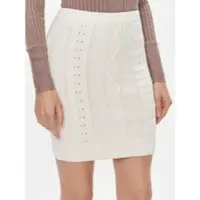 Guess Marciano GUESS Eco Brielle Skirt Swtr Cream White Talla: S | Mini Faldas Outlet | Mujer | Blanco
