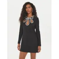 Guess Marciano By Gabriella Embellishe Jet Black Talla: 38 | Mini Vestidos Outlet | Mujer | Negro