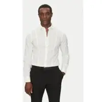 Guess Marciano GUESS Eco Oliver It Collar Rounded Cuff Pure White Talla: 42 | Camisas Casuales Outlet | Hombre | Blanco
