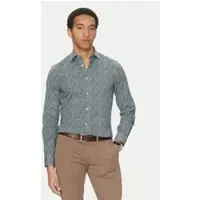 Guess Marciano By Ls Italian Colla Rou Dark Blue Daisy Prin Talla: 39 | Camisas Casuales Outlet | Hombre | Azul