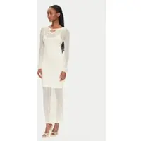 Guess Marciano By Emma Ls Sweater Dress Sandy Shore Talla: 46 | Vestidos Midi Outlet | Mujer | Marrón