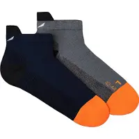 Salewa - MTN TRN All Mountain Low Sock - Calcetines de trekking size 39-41, azul