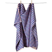 Bongusta - Naram Bath Sheet - Toalla de playa size 150 x 100 cm, azul