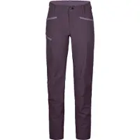 Ortovox - Ropa de senderismo mujer - Pelmo Pants W Dark Wild Berry para Mujer de Lana - Talla S - Burdeos