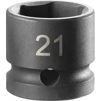 Facom Llave de tubo corta de 21 mm