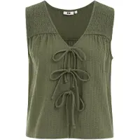 We fashion Singlet Army Green Talla: XXL | Camisetas de Tirantes Outlet | Mujer | Verde