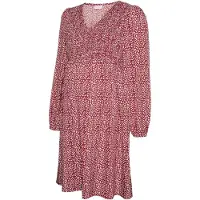 Mamalicious Vestido 'MLAdelaine' granadina / blanco