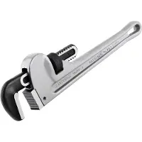 OEM Llave inglesa de aluminio de 350 mm, ajustable a 14 pulgadas, de diseño extra ancho y robusto
