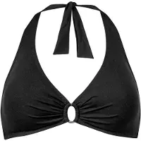 Lidea - Women's The Core Halter Neck Bikini Top - Parte superior de bikini size 36 - Cup: A, negro