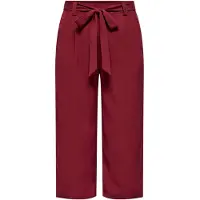 ONLY Pantalón plisado 'ONLNova' rojo vino