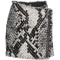 Pinko Goku Skirt White/black Talla: 40 | Mini Faldas Outlet | Mujer | Blanco