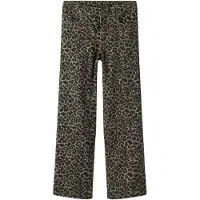 TWO SOON Pantalón beige oscuro / moca / negro