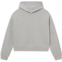 Thinking MU Sudadera 'Valeria' gris moteado / verde oscuro