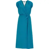 We fashion Dress Mid Length Blue Talla: XS | Vestidos Midi Outlet | Mujer | Azul