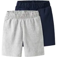 TWO SOON Pantalón marino / gris moteado