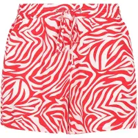 Swirly Pantalón 'Comfy' rojo / blanco