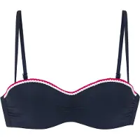 s.Oliver Top de bikini marino / rojo / blanco