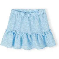 MINOTI Falda azul claro / blanco