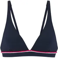 s.Oliver Top de bikini marino / rojo / blanco