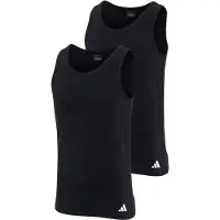 Adidas Underwear Camiseta Interior Sin Mangas Active Flex Cotton 2 Unidades
