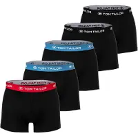 Tom Tailor Calzoncillo boxer azul / rojo / negro / blanco