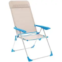Marbueno Summer Silla Plegable Multiposición Aluminio 10175 69x58x109 Cm
