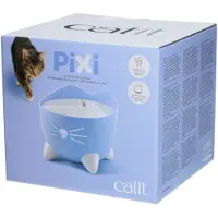Catit PIXI Fuente de Agua - Azul - 2,5 litros