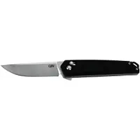 CJH - One-handed Knife Micarta - Cuchillos gris/negro