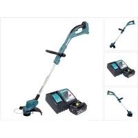 Makita DUR 193 RG1 Cortabordes sin cable 18 V 260 mm + 1x batería recargable 6,0 Ah + cargador