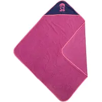 TROLLKIDS - Kid's Sandefjord Beach Towel - Toalla de microfibra size 95 x 95 cm, rosa/azul