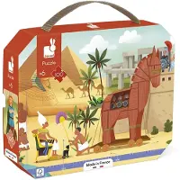 Janod Puzle De Antigüedad Y Mitología 100 Piezas