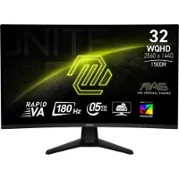 MSI Monitor Curvo Gaming Mag 32cq6f 31.5´´ Wqhd Va Led 180hz