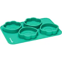 Beeztees Partyform: Patas de perro de silicona, color verde