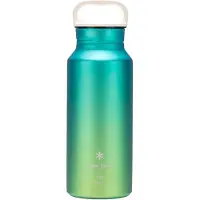 Snow Peak - Cantimploras - Titanium Aurora Bottle 600 Ml In Ocean de Titanio - Verde
