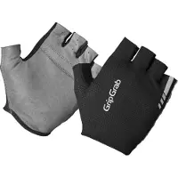 Gripgrab - PACR InsideGrip Short Finger Summer Gloves - Guantes size XL - 11, negro/gris