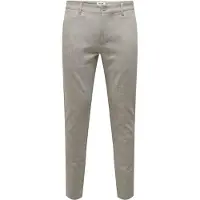 Only & Sons Pantalón chino 'ONSMark' piedra / offwhite