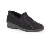 Rohde Botas de tobillo 'Schnürschuh Damen 2516 90 Kunststoff (Synthetik) in schwarz' negro